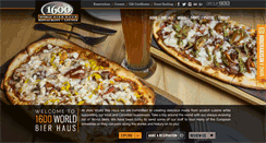 Desktop Screenshot of 1600bierhaus.com